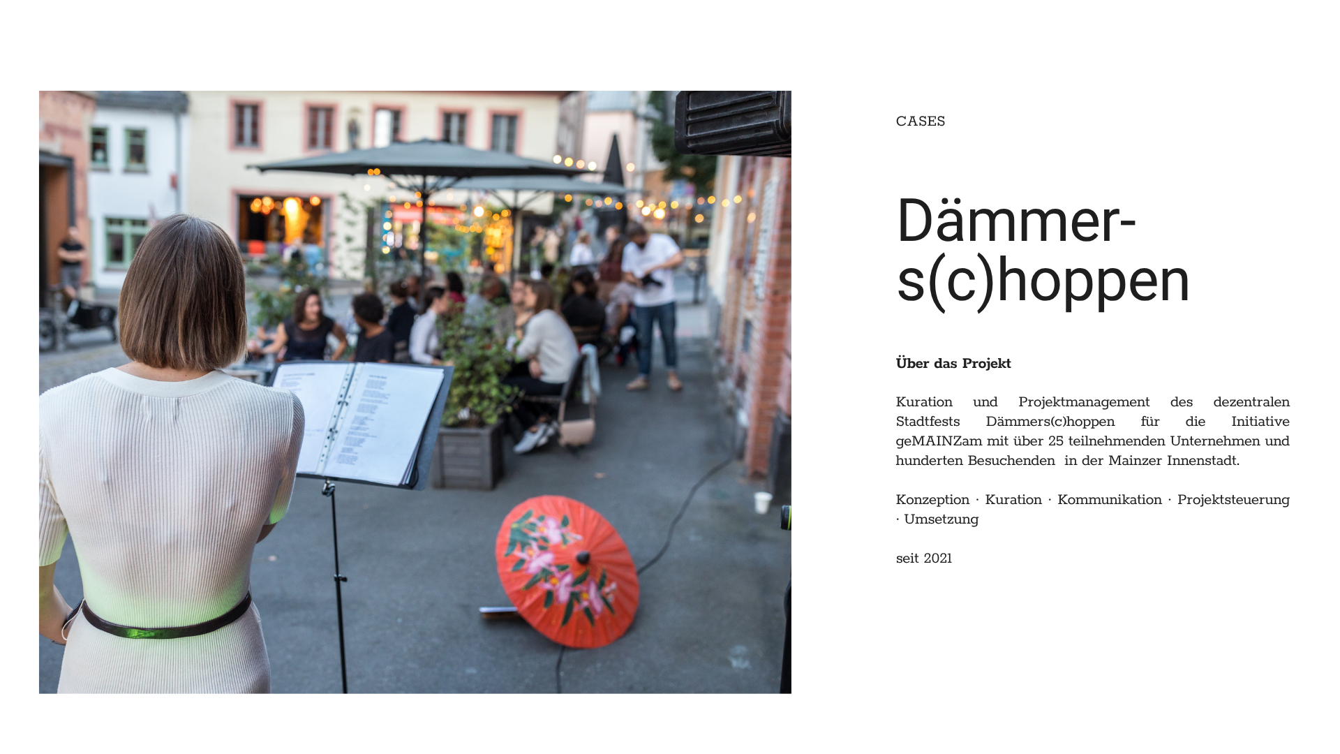 Judith-Drewke-Dämmerschoppen-Referenzen